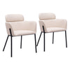 Bremor Dining Chair (Set of 2) Beige