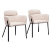 Bremor Dining Chair (Set of 2) Beige
