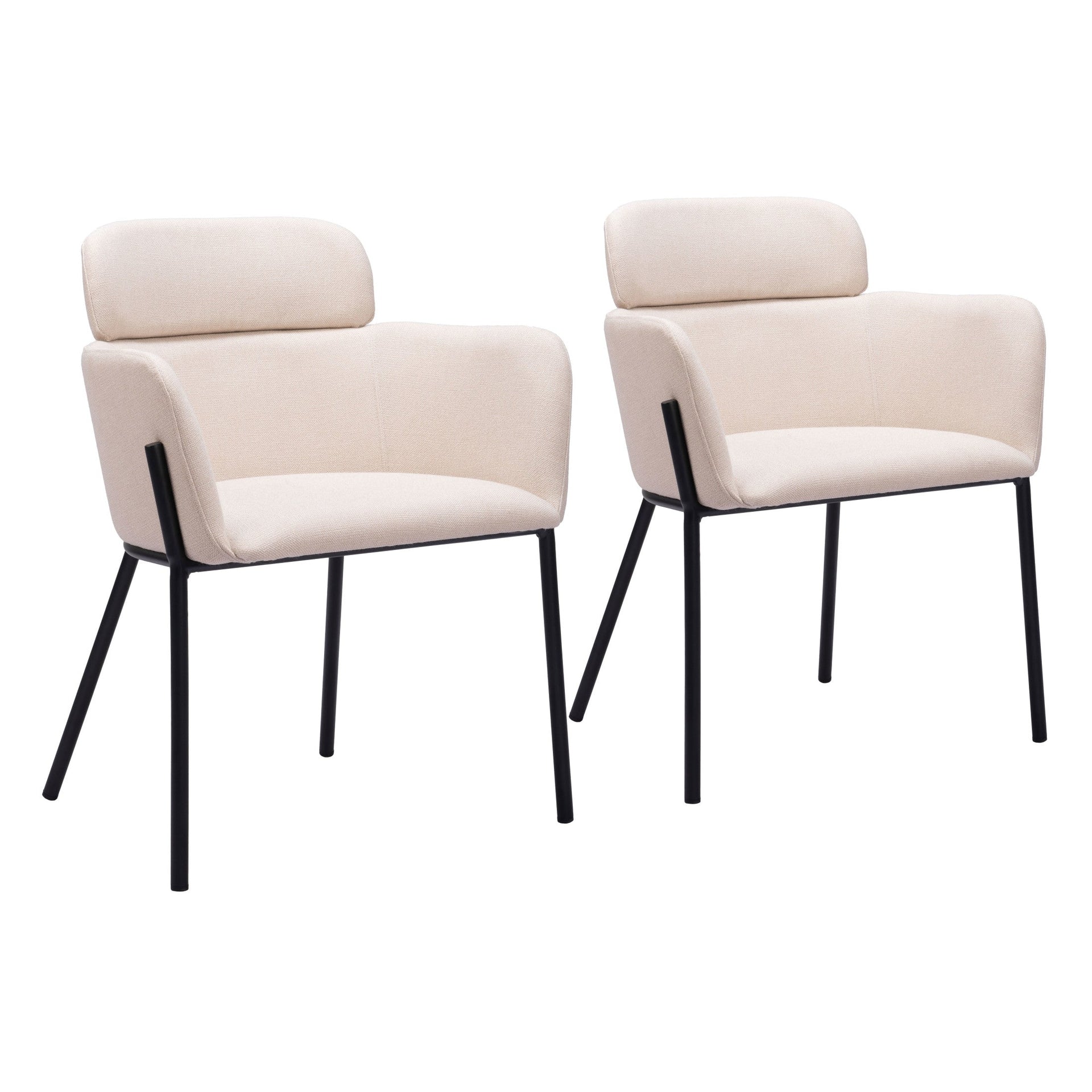 Bremor Dining Chair (Set of 2) Beige