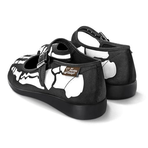 Hot Chocolate Design Bella Hasta la Muerte Women's Mary Jane Flats