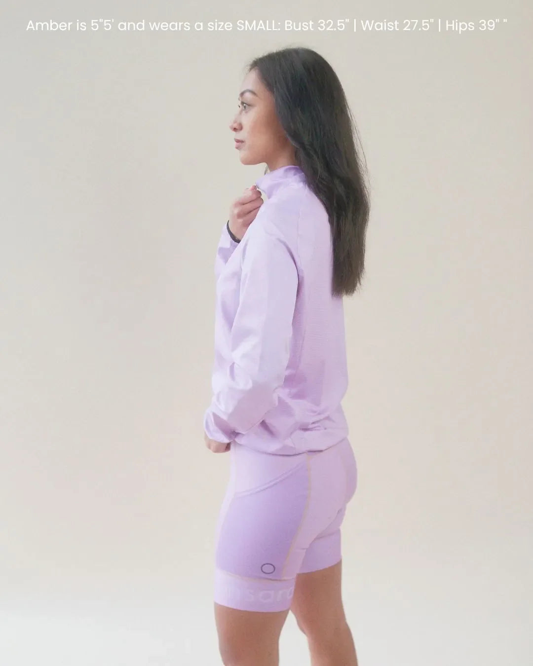 Stop The Wind Cycling Jacket - Orchid