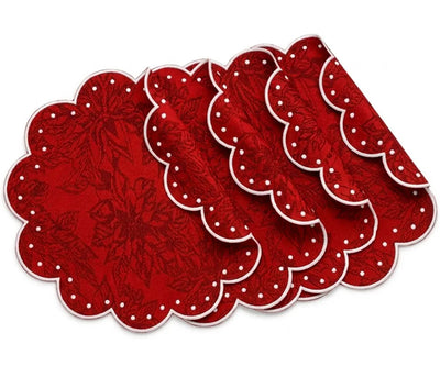 Round Dinning Placemats - Jacquard