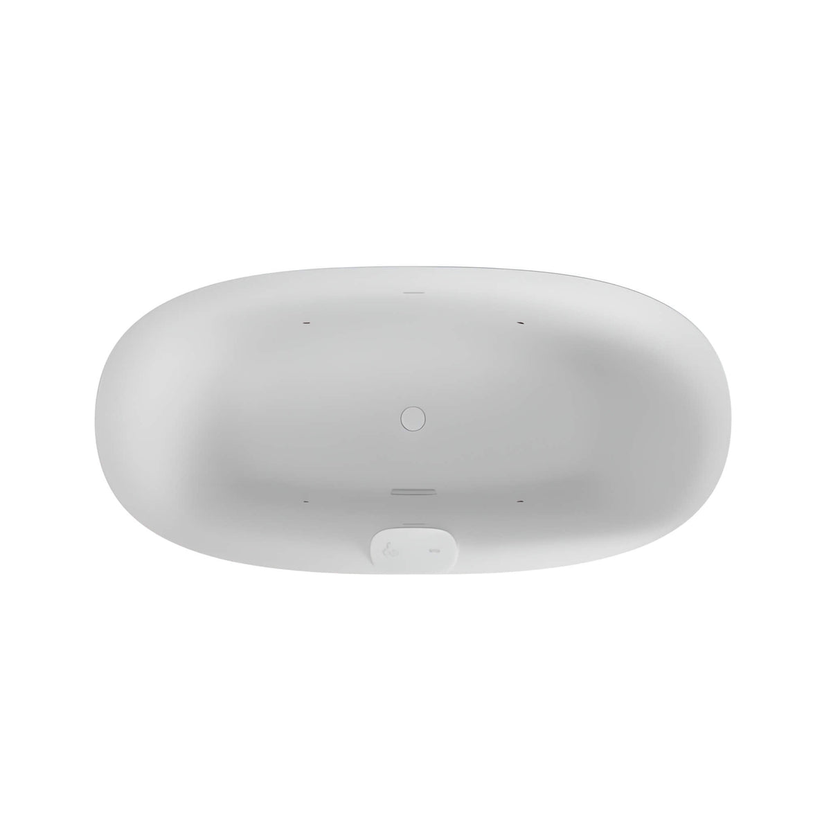 Jacuzzi Arga 69-Inch Freestanding Whirlpool Bathtub [JAGF6934PCL6IPW/M] (SAK85921)
