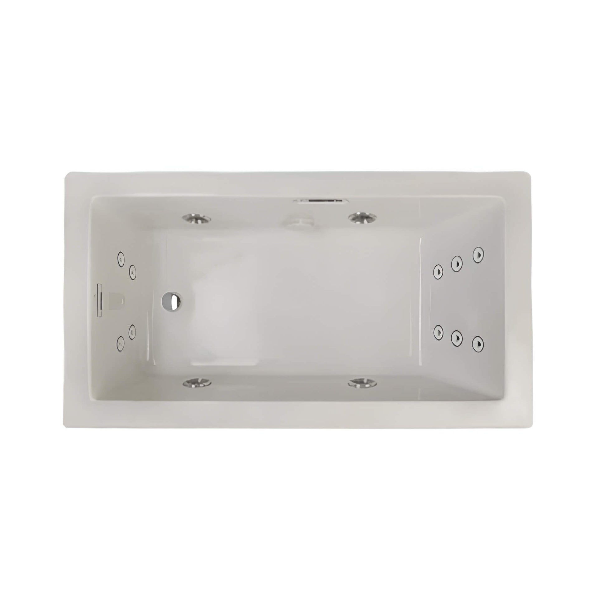 Jacuzzi Elara 72-Inch Rectangle Whirlpool Bathtub With Left Drain [JELA7236WLR2HX] (SAK61507)