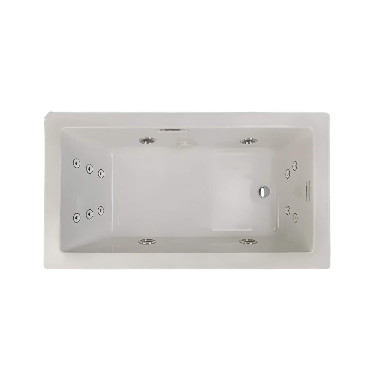 Jacuzzi Elara 72-Inch Drop-In Whirlpool Bathtub With 10 AccuPro Jet [JELA7242WRL2HX] (SAK32651)