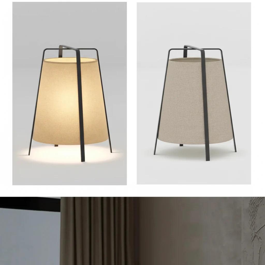 Wabi Sabi Fabric Floor Lamp