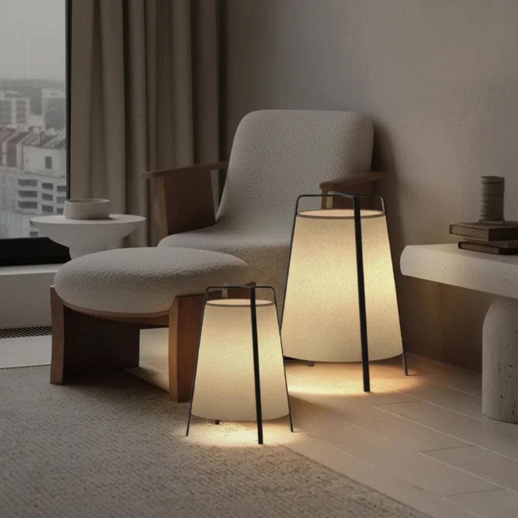 Wabi Sabi Fabric Floor Lamp