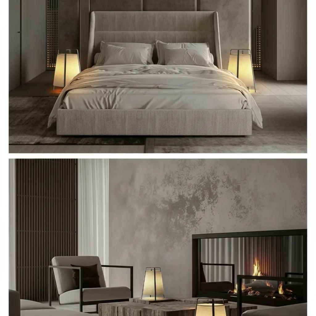 Wabi Sabi Fabric Floor Lamp