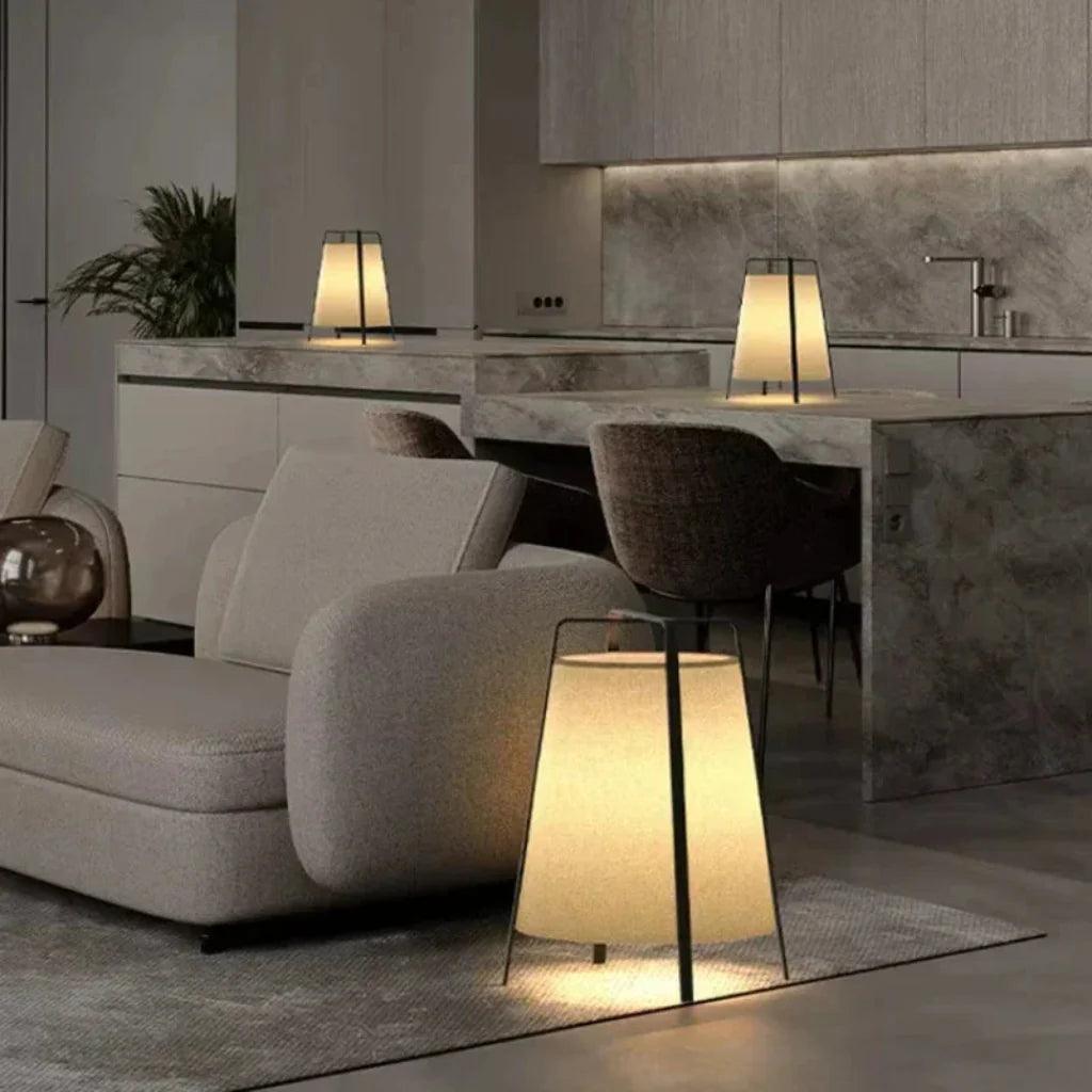 Wabi Sabi Fabric Floor Lamp