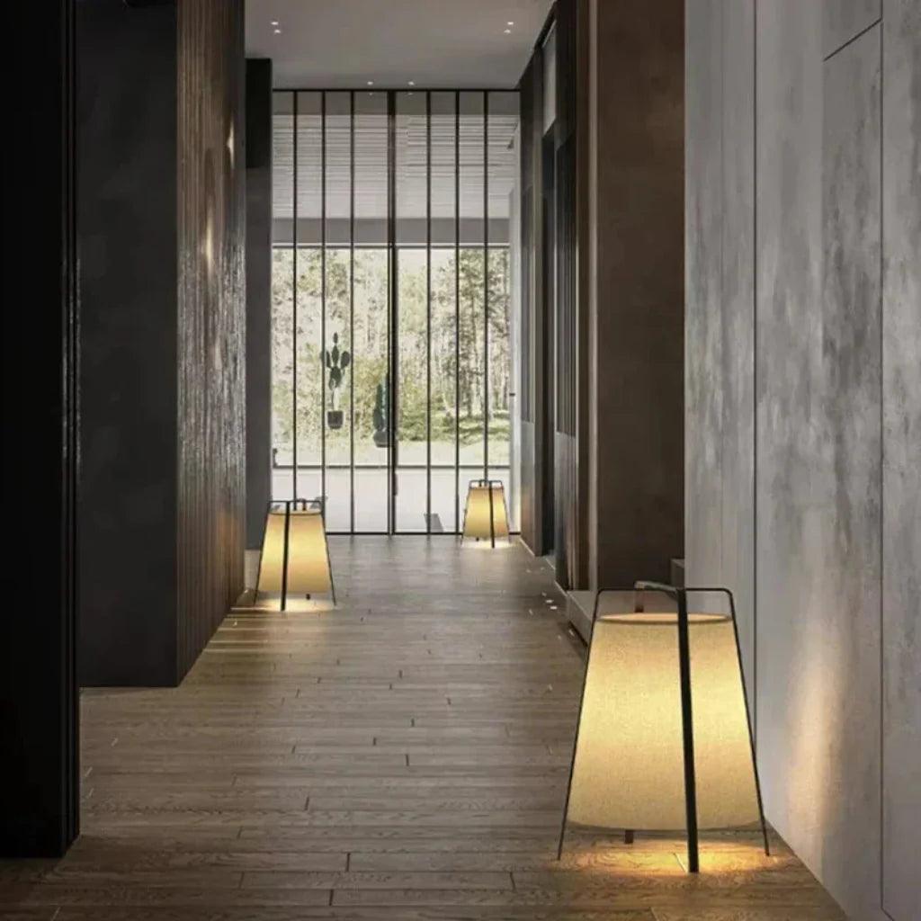Wabi Sabi Fabric Floor Lamp
