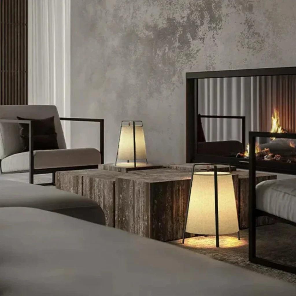Wabi Sabi Fabric Floor Lamp
