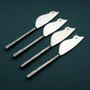 Jason Ratoncito Cheese Spreader/Knife 4 Pc. Set - Nascent Steel