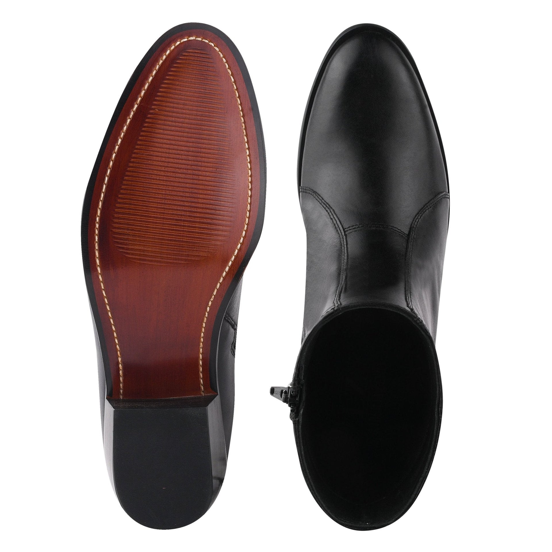 Jazzy Jackman Leather Ankle Length Boots for Men