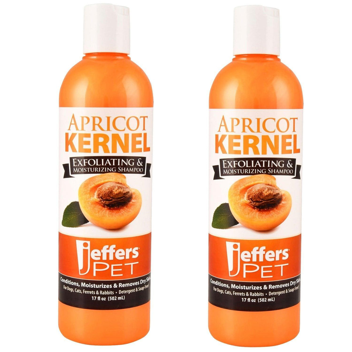 Jeffers Apricot Kernel Exfoliating & Moisturizing Pet Shampoo