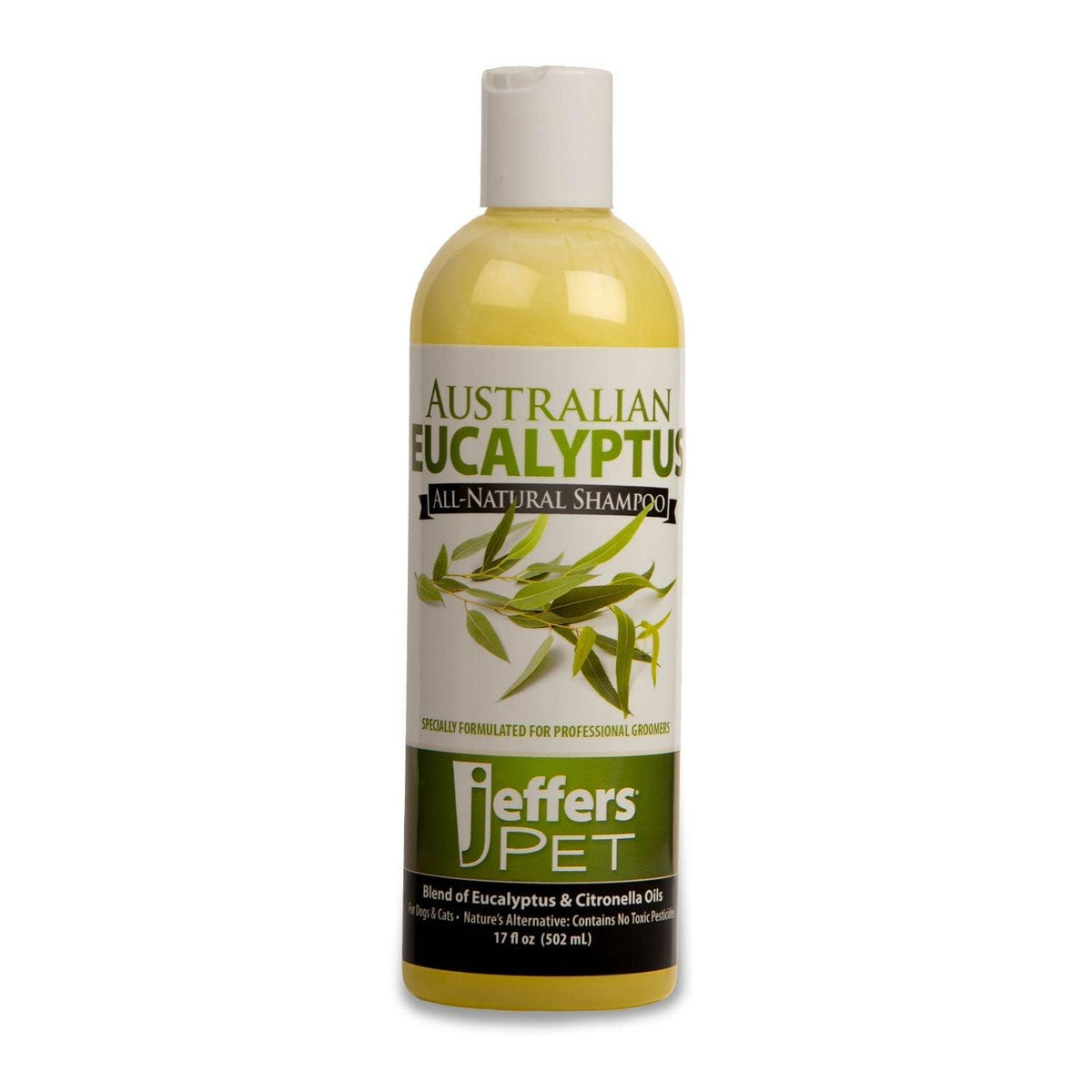 Jeffers Australian Eucalyptus All-Natural Dog Shampoo - Aids in Repelling Fleas, Ticks, Flies & Mosquitos