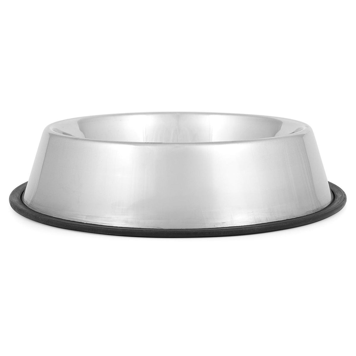 Jeffers No-Skid/No-Tip Stainless Steel Pet Bowls