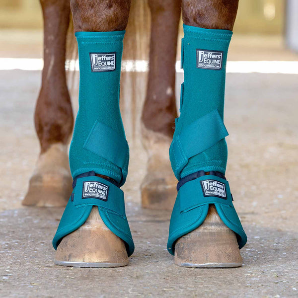 Jeffers Protective Horse Boots, Solid Colors, 2-Pack