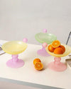 Jelly Bean Fruit Bowl - Whimsical Eclectic Dopamine Centerpiece For Table Setting