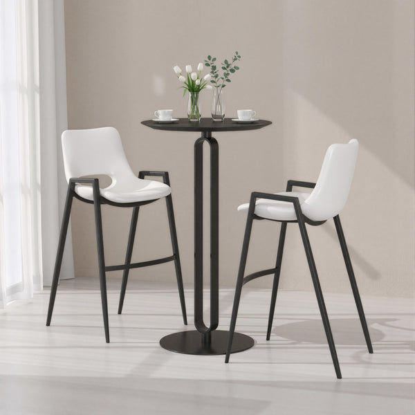 Desi Barstool (Set of 2) White