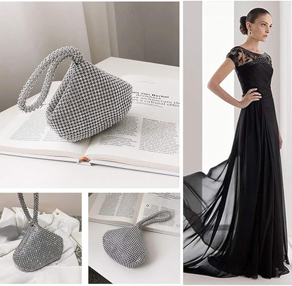 Jian Ya Na Bridesmaid Engagement Purse - Party Wedding Lady Clutch Bag