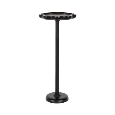 Alezar Scallop Wood Drink Table
