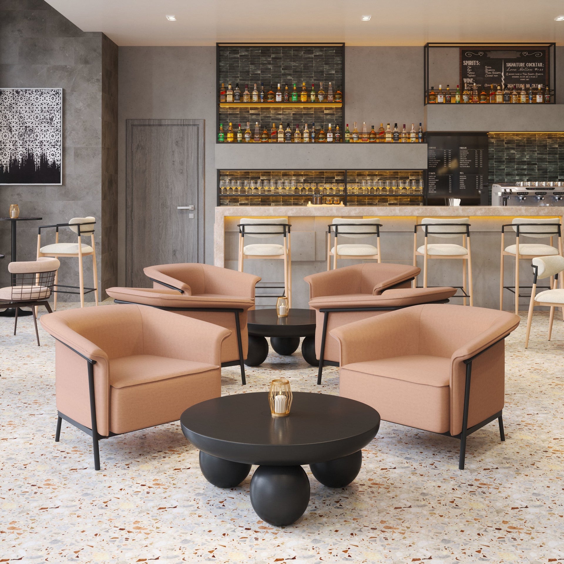 Burry Accent Chair Tan ZUO Store