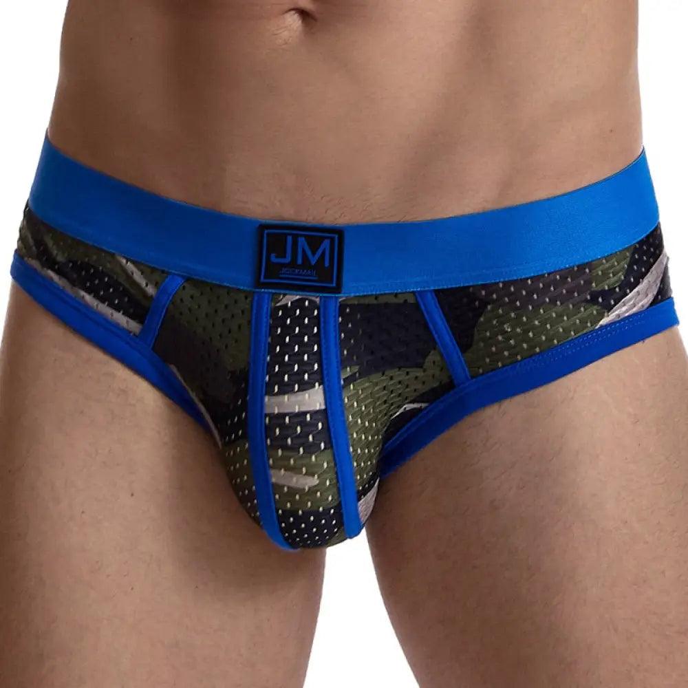 JOCKMAIL Fashion Camouflage Print Briefs