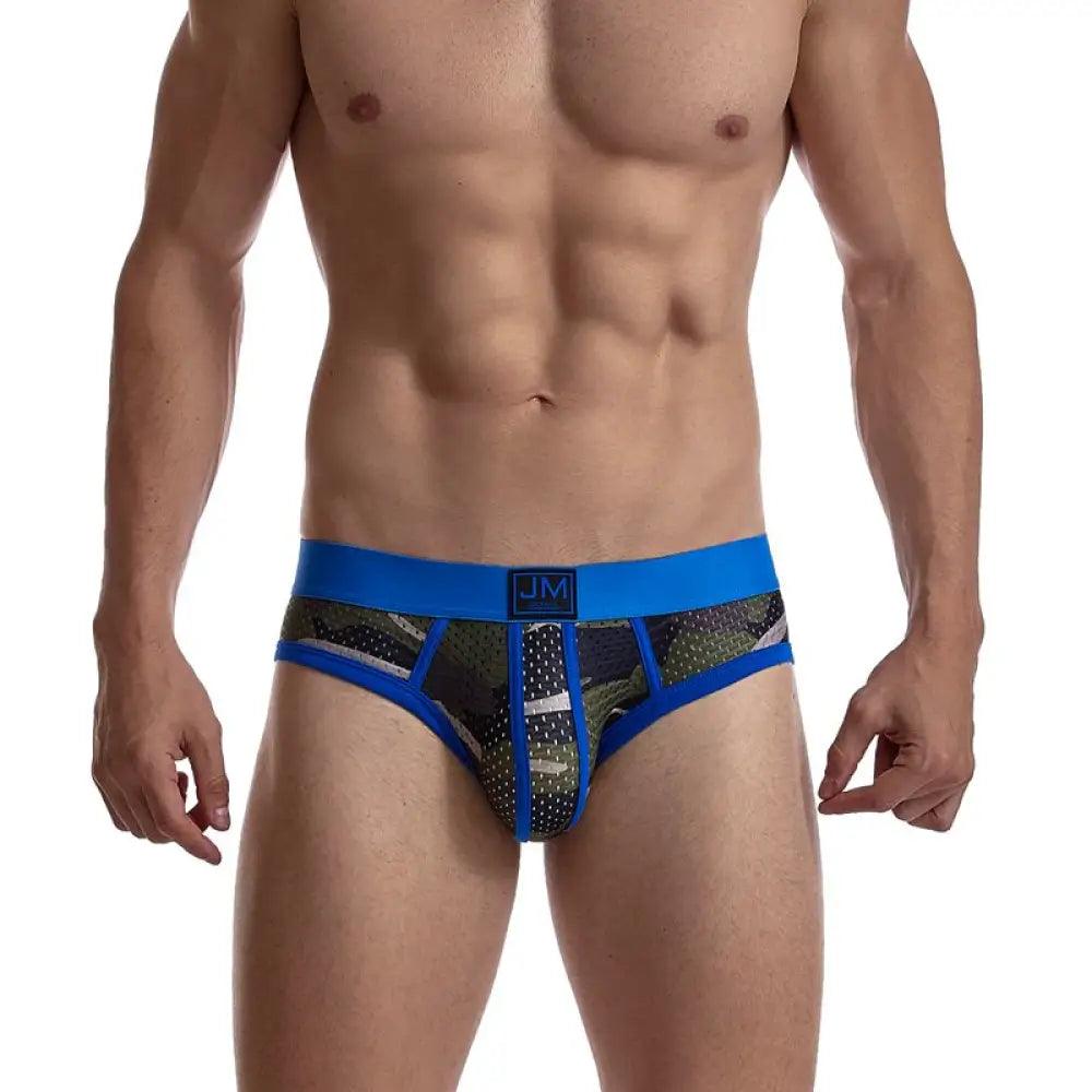 JOCKMAIL Fashion Camouflage Print Briefs