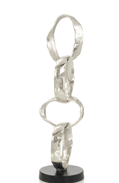 John-Richard Stacked Rings Sculpture Large
