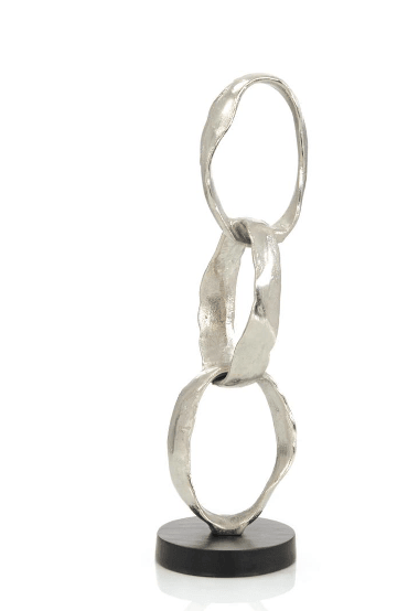John-Richard Stacked Rings Sculpture Small