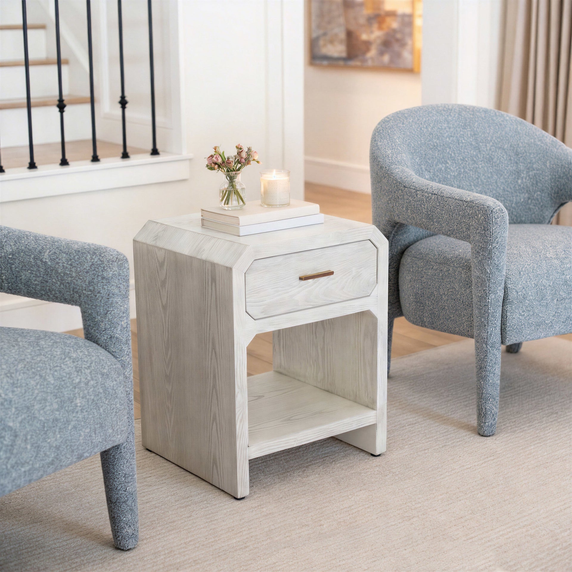 Eluma Accent Chair Dusty Teal