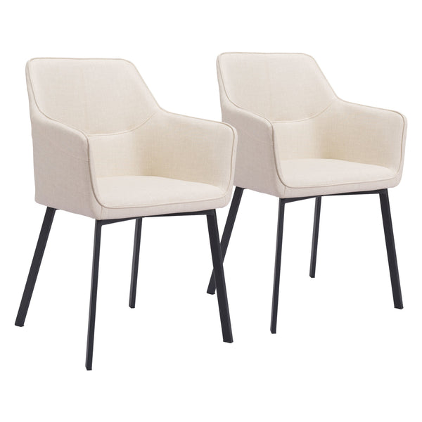 Adage Dining Chair (Set of 2) Beige