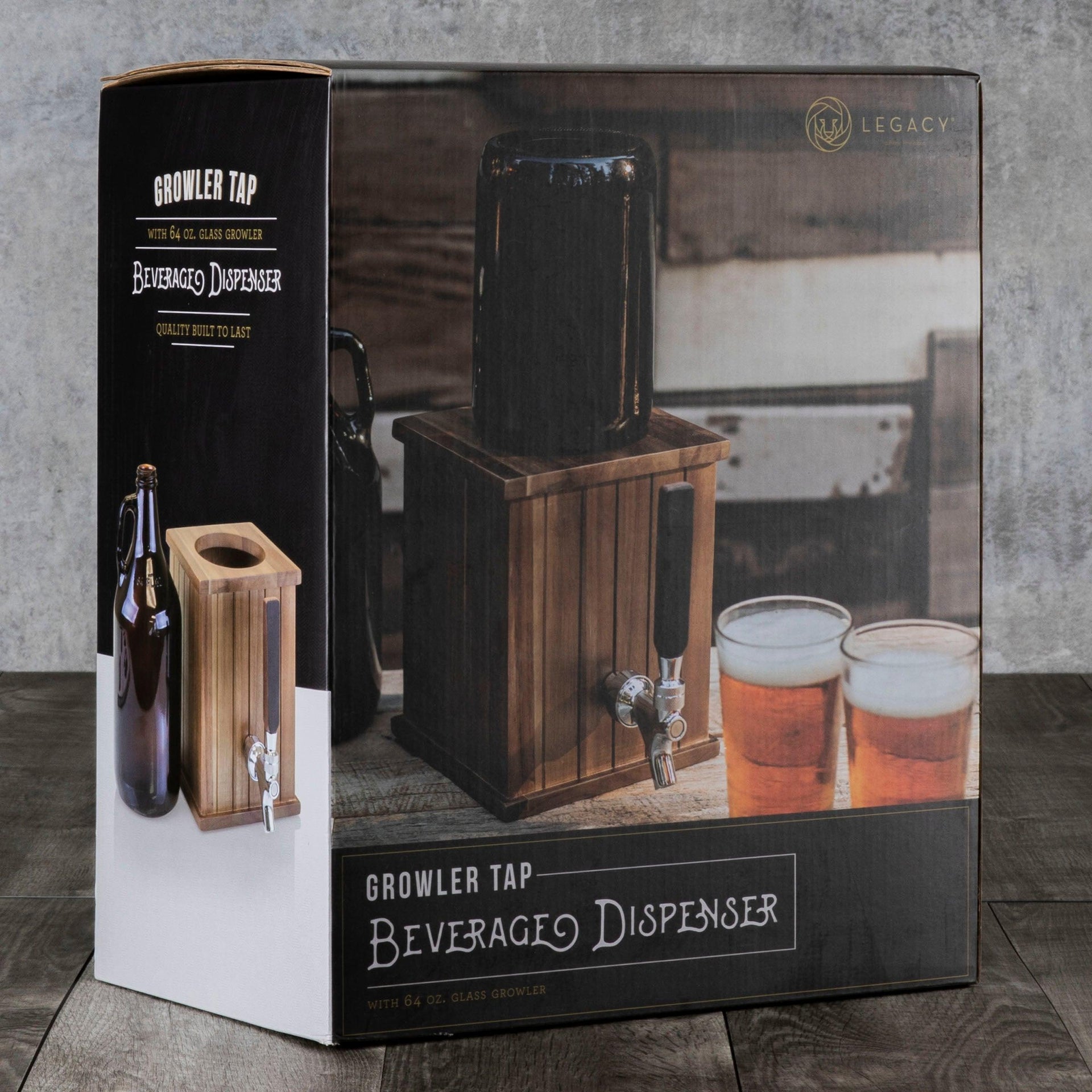Growler Tap with 64 oz. Glass Growler