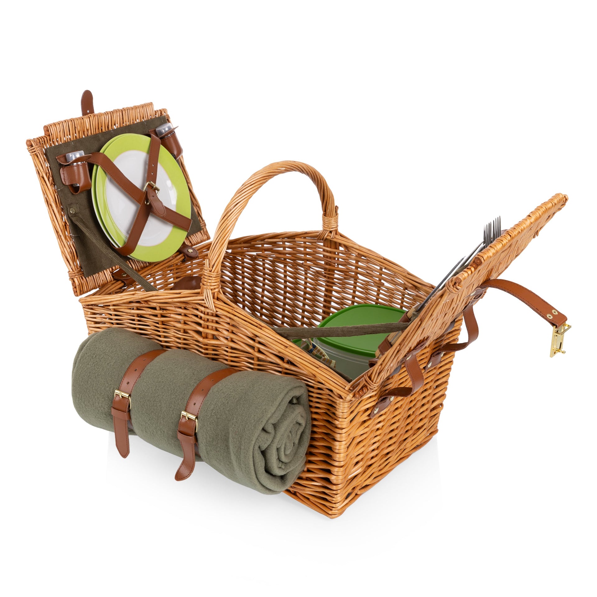 Somerset Picnic Basket for 2 Picnic Time Family of Brands