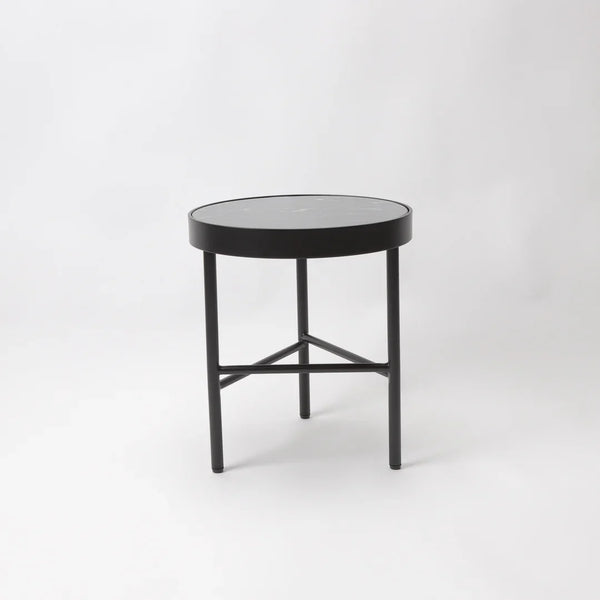 Kali Dark Green Marble Top Side Table