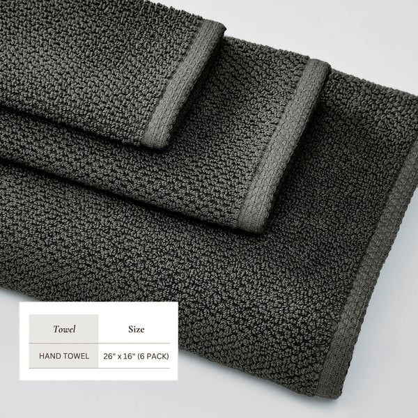 Cotton Textured Bath Towel Set - Acacia Collection