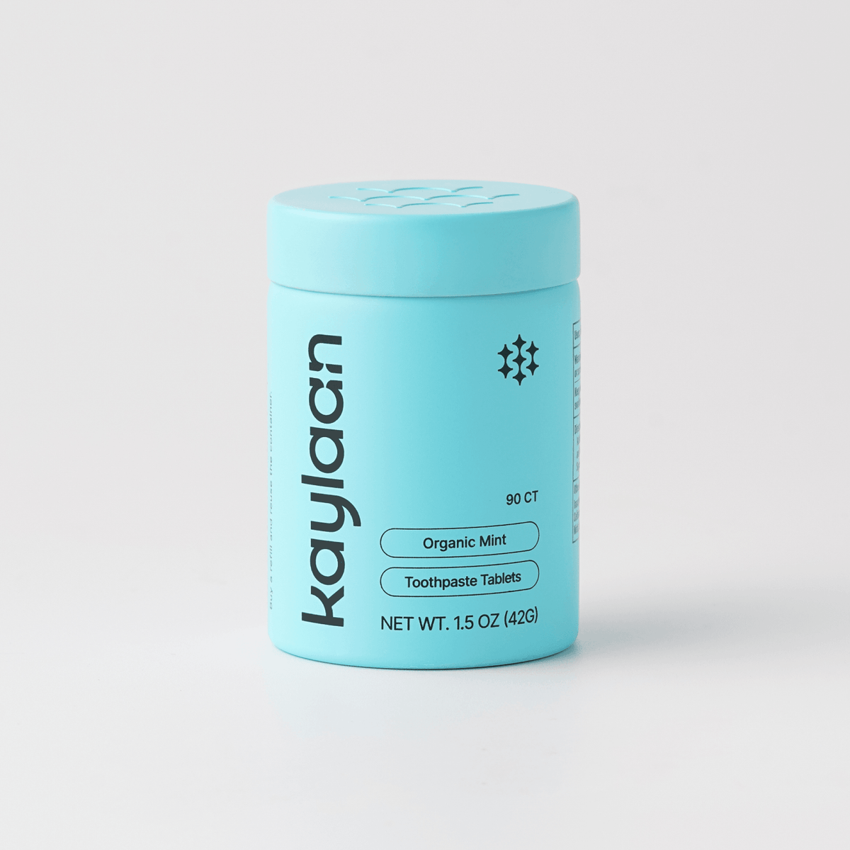 Non-Fluoride Mint Toothpaste Tablets