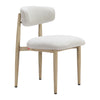 Bege Dining Chair White