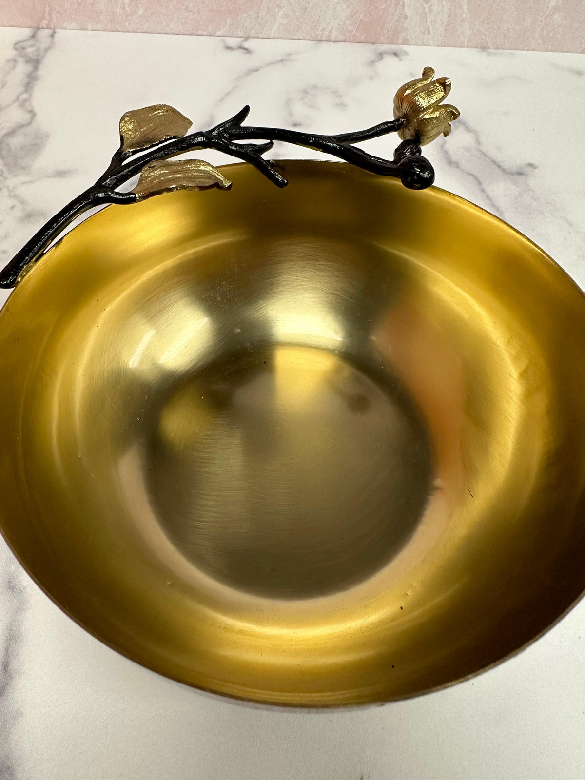 Gold Serving Bowls - Small & Large Stainless Steel Food Safe Set