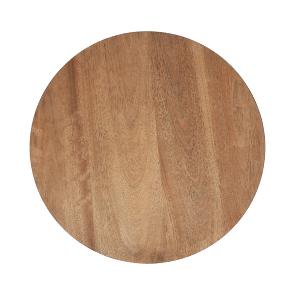 Foxford Round Wood Side Table