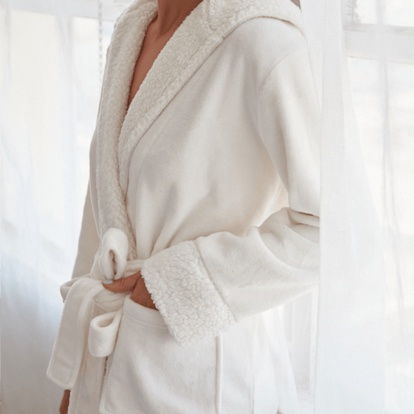 Cloud Soft Sherpa Fleece Robe