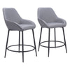 Vila Counter Stool (Set of 2) Gray