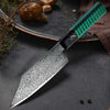 Kerei VG10 Damascus Chef Knife Bunka Knife Carbon Fiber & Aluminum Composite