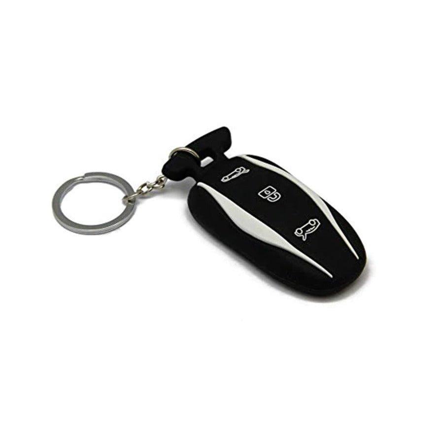 Premium Silicone Tesla Key Fob Cover | Embossed Buttons | Model S Design | Waterproof