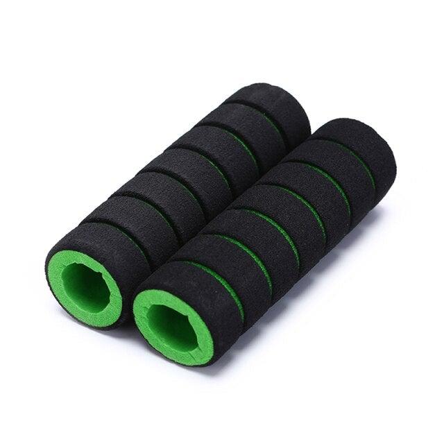 Kids Bike Bicycle Tricycle Scooter Rubber Grip Handle Handlebar Grips Anti-skid Colorful Grips Mountain Bike Grips Sponge Bike Soft Handle Grips Suitable For Road Bikes Mountain And Kids Bikes