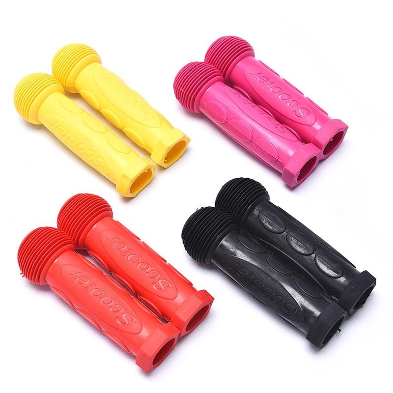 Kids Bike Bicycle Tricycle Scooter Rubber Grip Handle Handlebar Grips Anti-skid Colorful Grips Mountain Bike Grips Sponge Bike Soft Handle Grips Suitable For Road Bikes Mountain And Kids Bikes