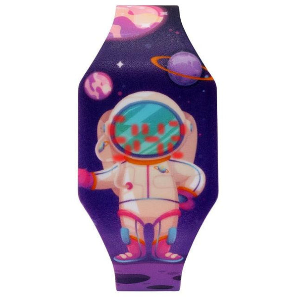 Kids Digital Watches Cute Mermaid Unicorn Dinosaur Dolphin Childern Christmas Electronic Cartoon Cute Outdoor Kids Lightweight Watches Comfortable Wrist Watch Gifts For Boys Girls