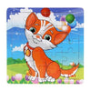 Kids Puzzle Toy Animals and Vehicle Wooden Puzzles Jigsaw Baby Educational Learning Toys for Children Gift - SY-701