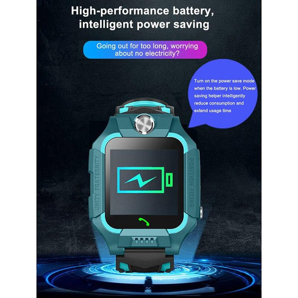 Kids Smart Watch Phone Call Thermometer Wristwatch GPS Locator Kids Smartwatch With Call Games Video Recorder Music Alarm Flashlight Touch Screen Smart Watch For Kids