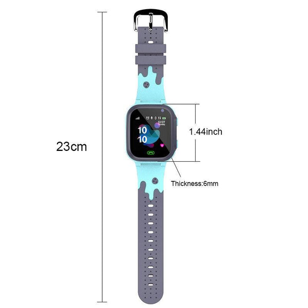 Kids Smart Watch Sim Card GPS Call Phone Smartwatch For Children SOS Photo Waterproof Camera Location Tracker Smart Watch For Kids 2 Way Voice Video Call SOS Alert Smartphone Cell Phone Smart Watch